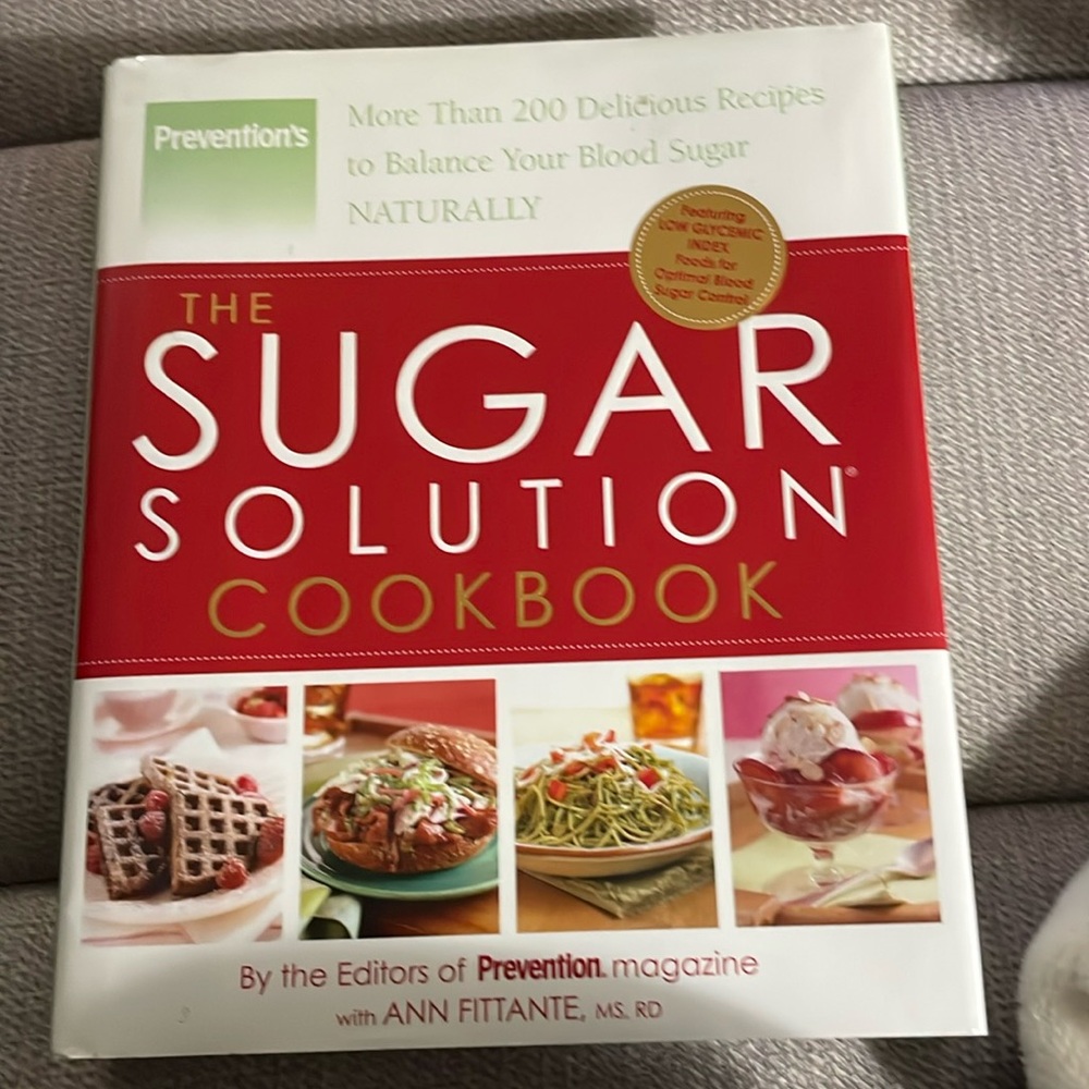 The Sugar Solution Cookbook (hardback)